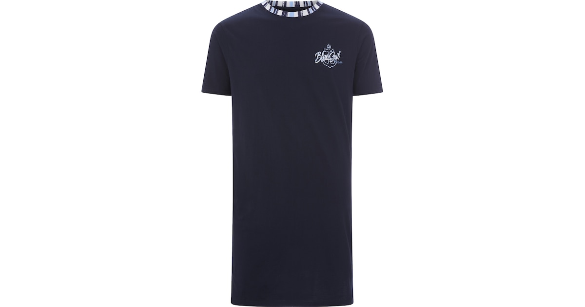 Jan Vanderstorm Heren Nachthemd Arwid Dark Blue, 3Xl (Xxxl) - 64 Jan Vanderstorm Heren Nachthemd Arwid Dark Blue, 3Xl (Xxxl) - 64