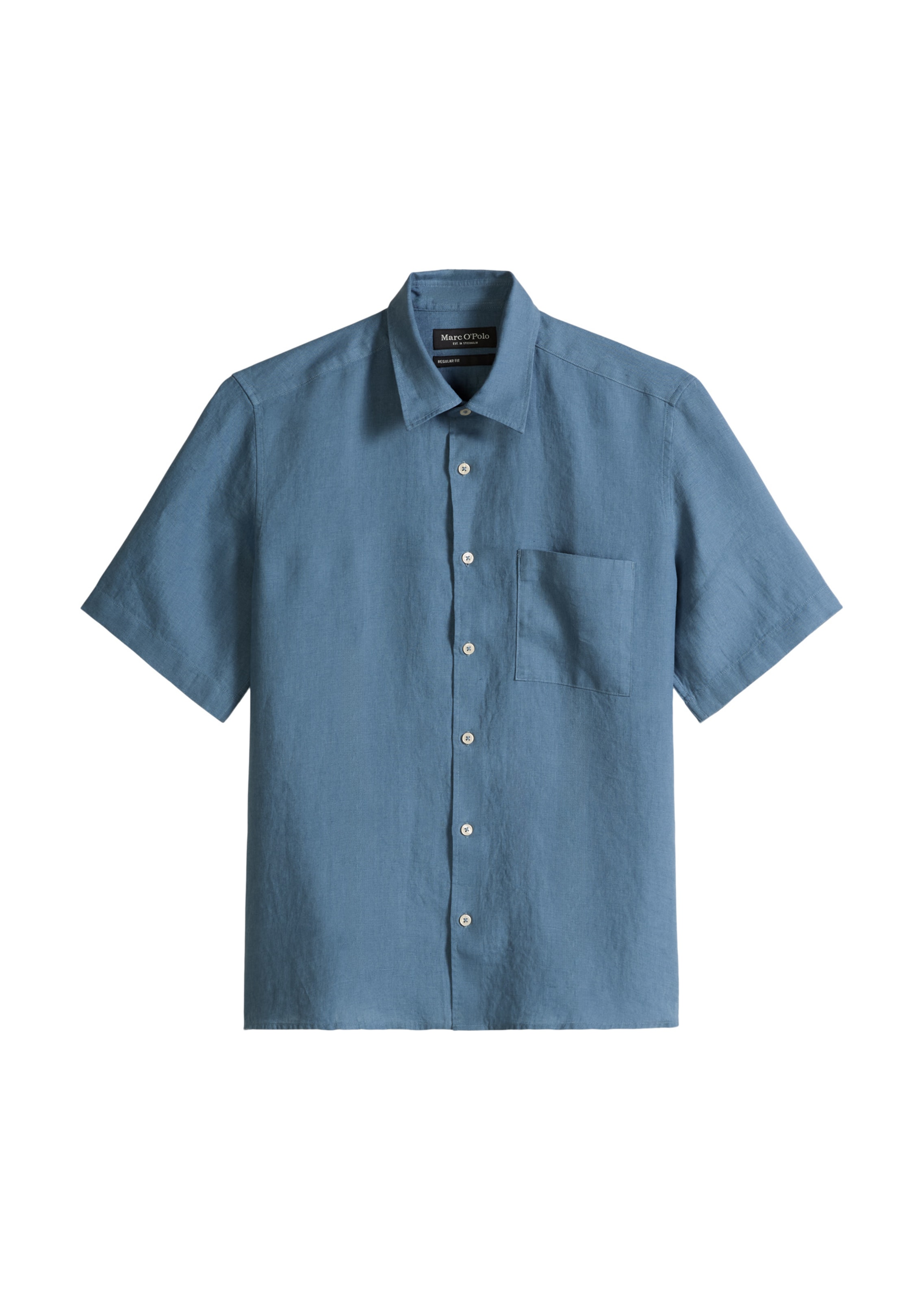 Marc O'Polo Hemd in Blau: Vorderseite