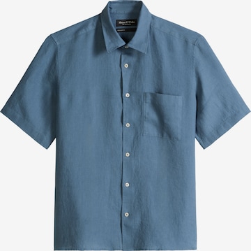 Marc O'Polo Hemd in Blau: Vorderseite