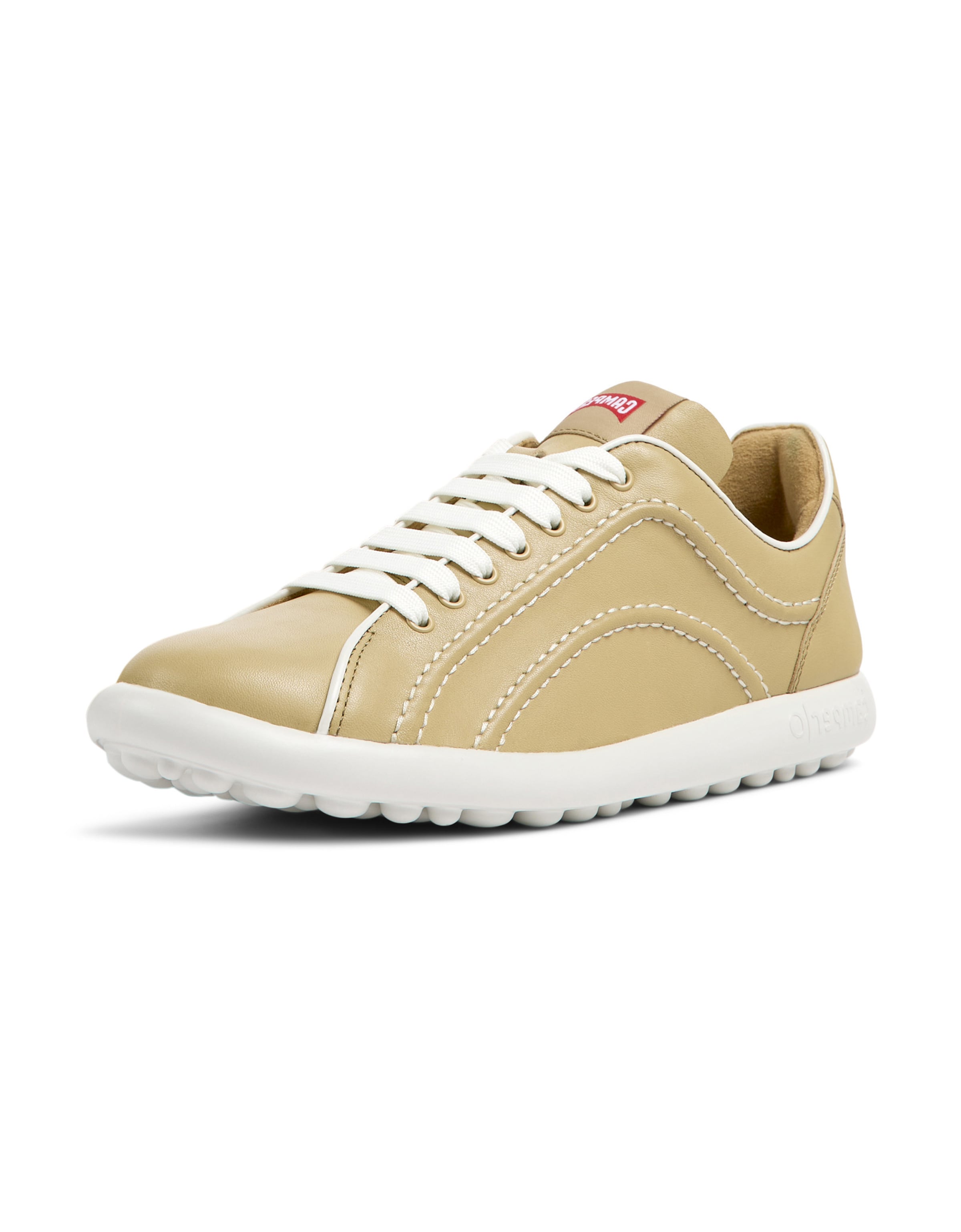 Sneaker bassa 'Pelotas' di CAMPER in beige: frontale