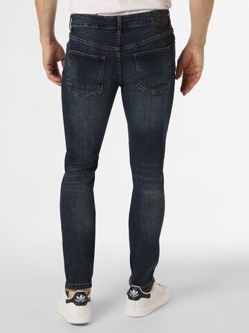 Finshley & Harding London Skinny Jeans in Blau