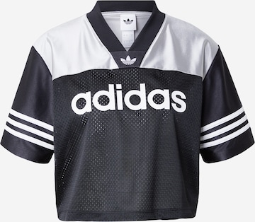 juoda ADIDAS ORIGINALS Marškinėliai: priekis