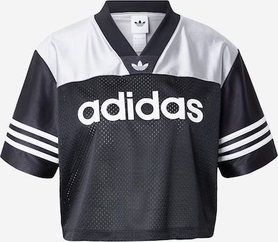 XS dydžio Marškinėliai iš ADIDAS ORIGINALS, spalva – juoda / balta, Prekių apžvalga