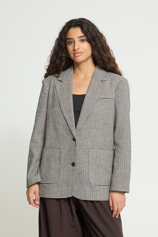 ICHI - Blazer en gris: frente