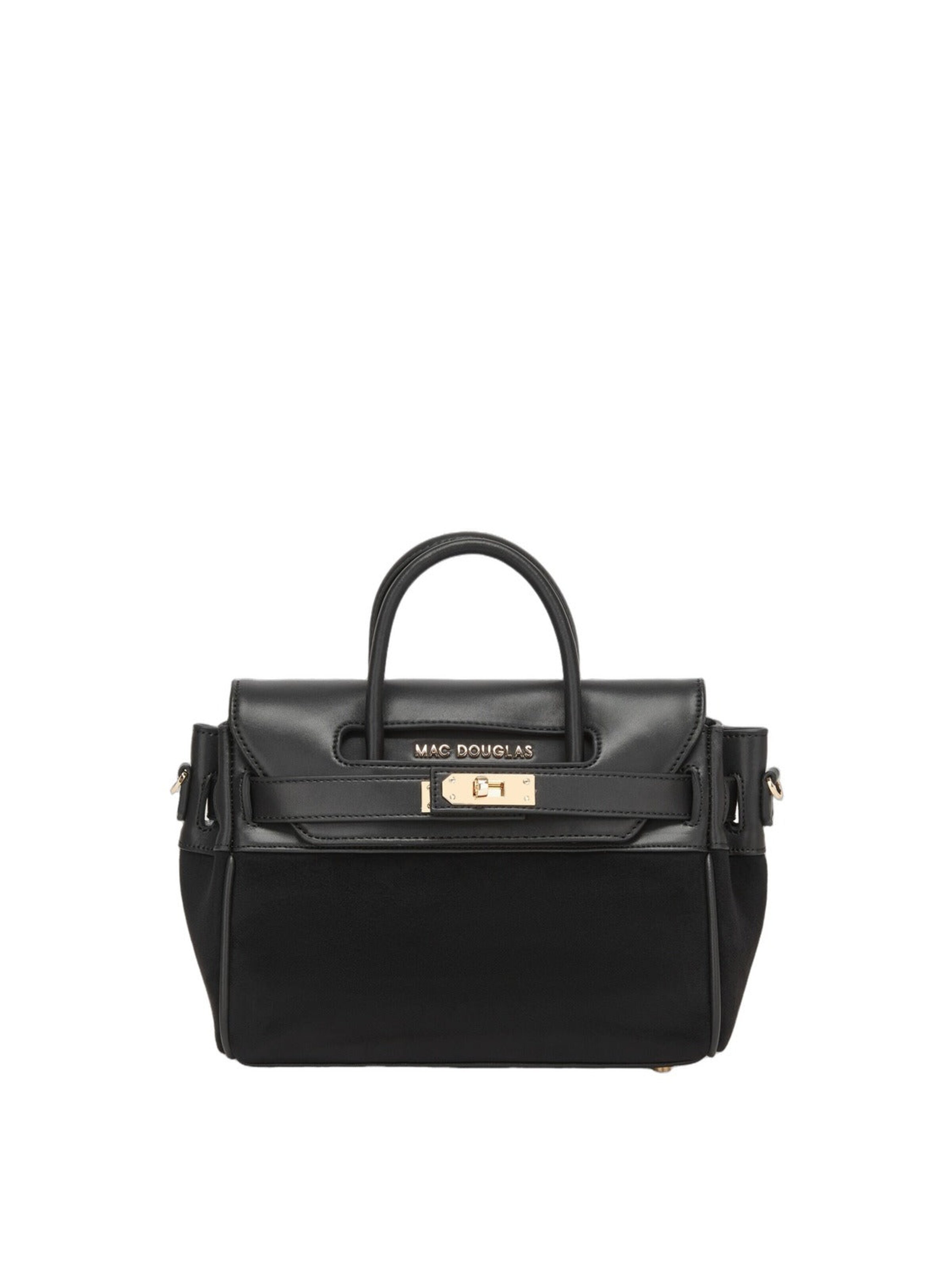 MAC DOUGLAS - Bolso de mano 'Stok' en negro: frente