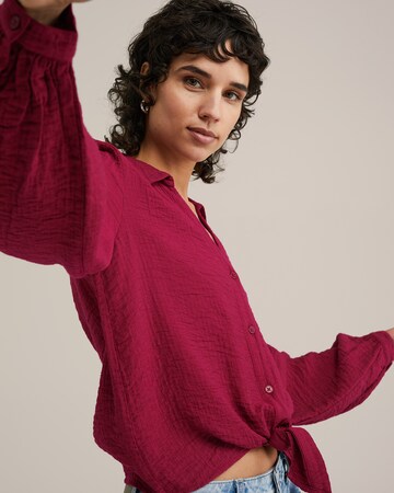 Chemisier WE Fashion en rouge