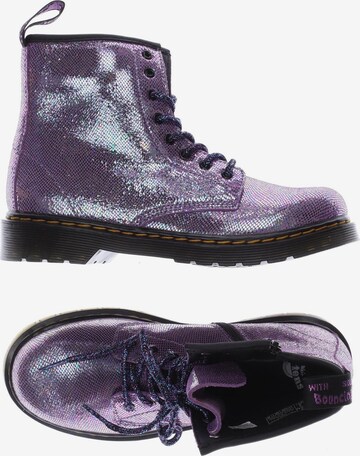 Dr. Martens Dress Boots in 36 in Purple: front