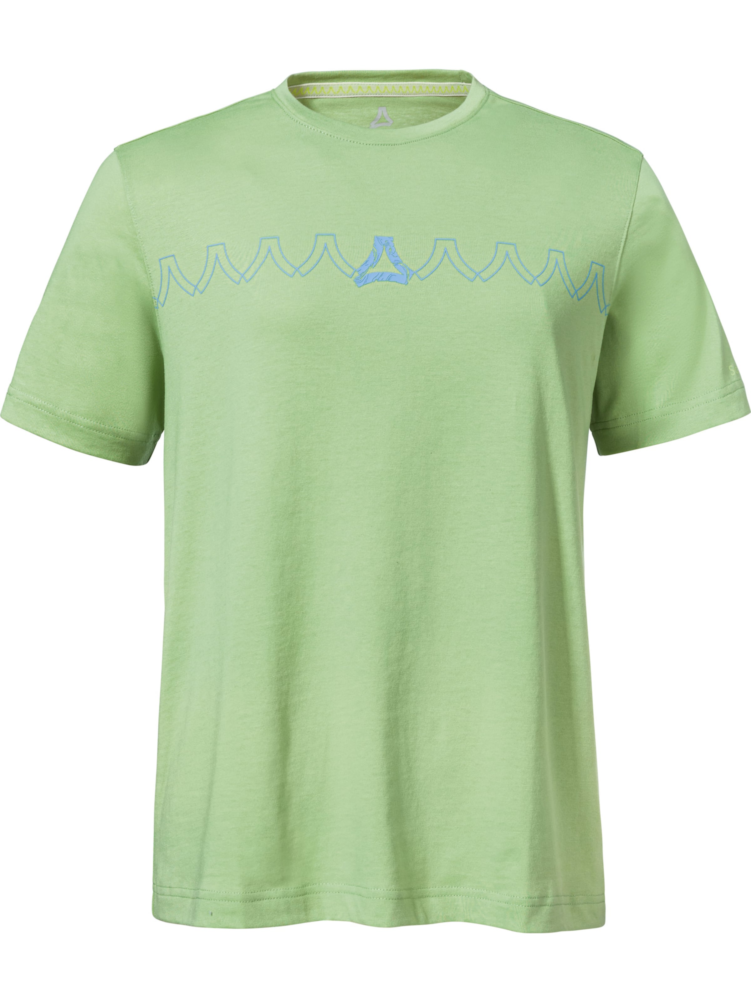 T-shirt fonctionnel 'Elmori' Schöffel en vert : devant