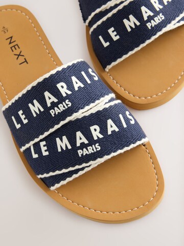 Zoccoletto 'Le Marais' di Next in blu