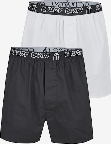 Lousy Livin Boxershorts in Schwarz: predná strana