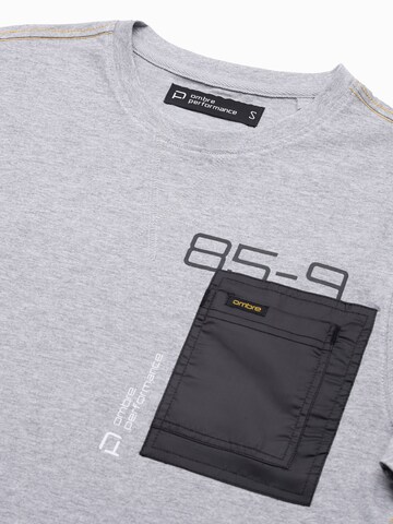 T-Shirt 'L130' Ombre en gris
