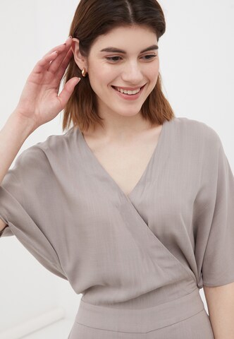 Finn Flare Overall 'Summer Breeze' in Grau