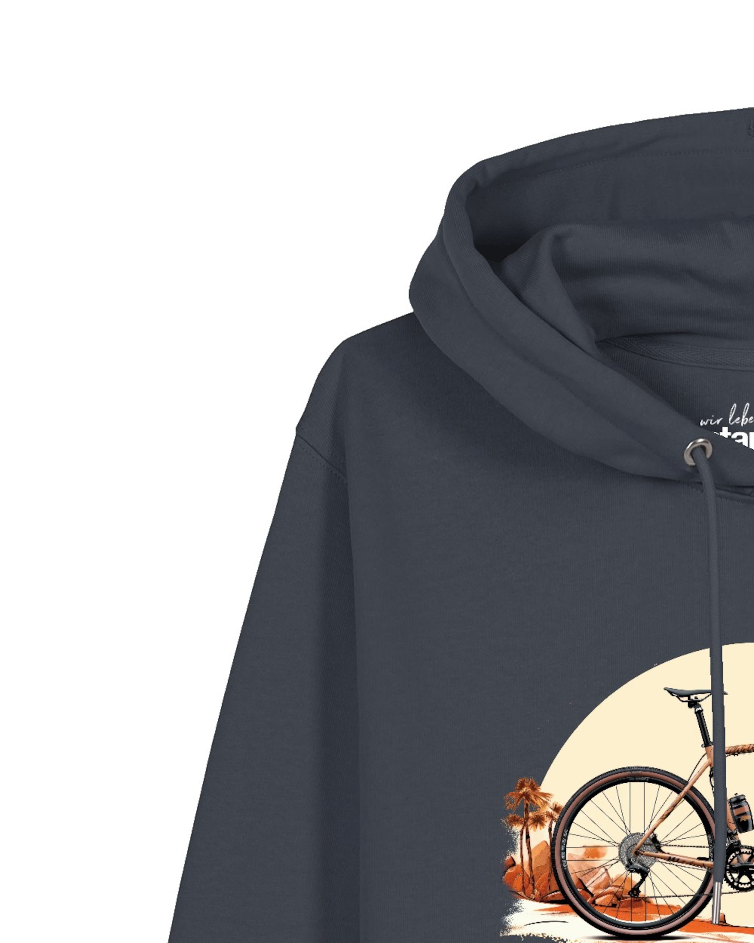 Watapparel Sweatshirt 'Gravelbike' in Grijs