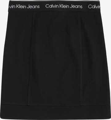 Calvin Klein Jeans - Saia 'Punto' em preto