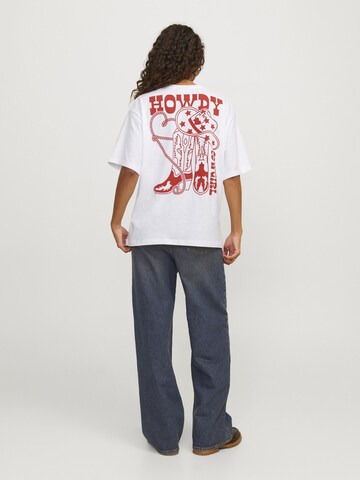JJXX Oversized shirt in Wit