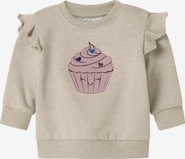 NAME IT Sweatshirt 'NBFNILDA' in Beige: front