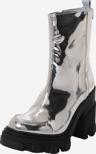 BRONX Bottines 'Furrow' en argent, Vue avec produit