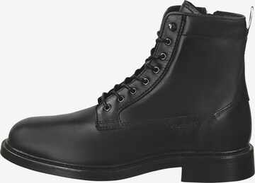 Boots stringati di GANT in nero