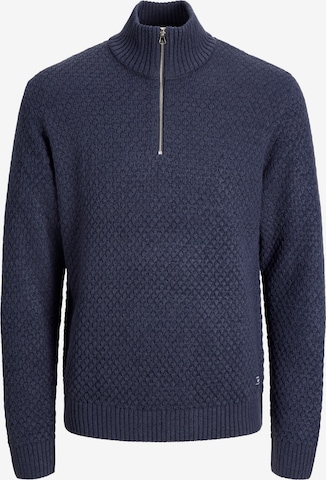 JACK & JONES Pullover 'JJBLAKE' in Blau: Vorderseite