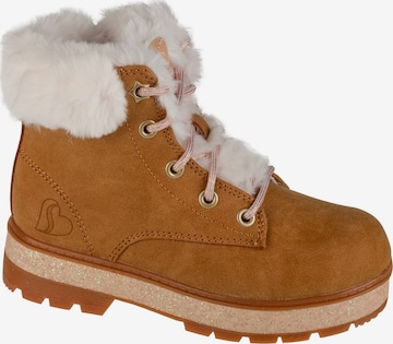Bottes 'Skechers Street Glitz' SKECHERS en marron : devant