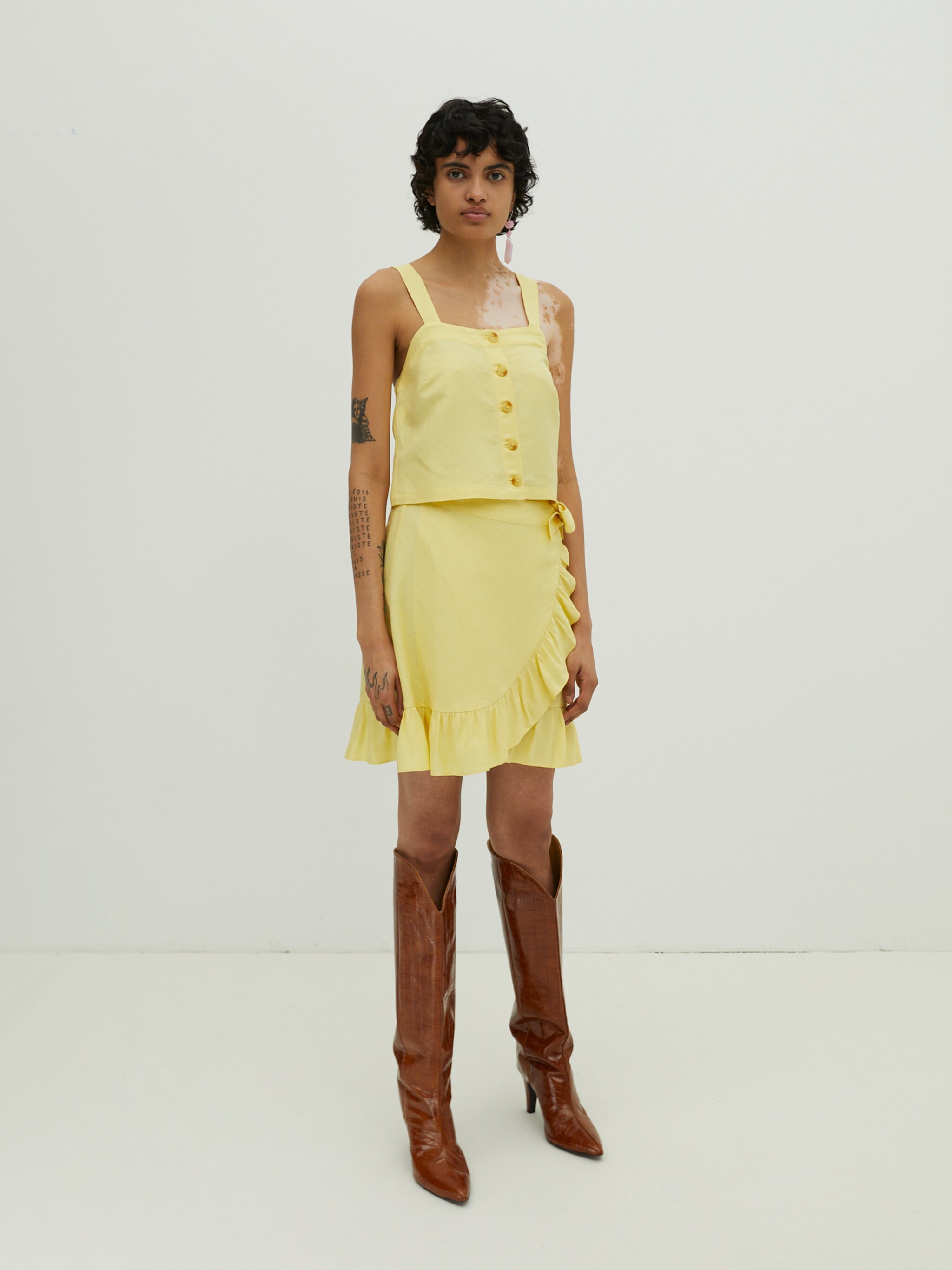 EDITED Produits Haut 'Elva' jaune