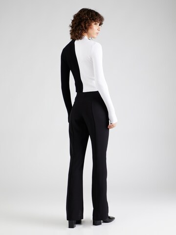 ONLY Flared Broek 'ASTRID' in Zwart