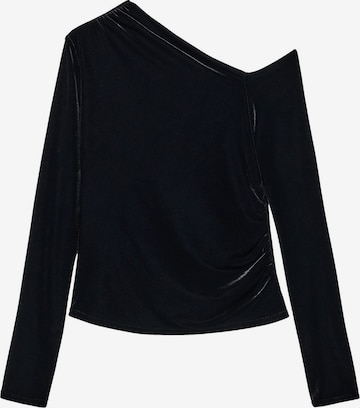 MANGO Paita 'XVIRGO' värissä musta: etupuoli