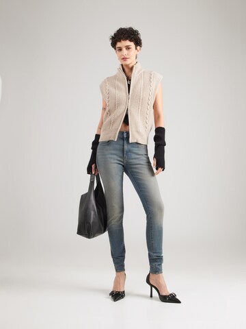 G-STAR Скинни Джинсы '3301' в Синий