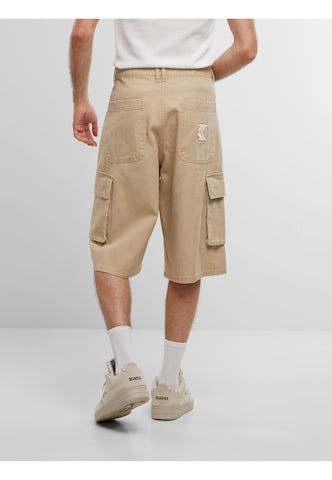 Loosefit Pantalon Karl Kani en beige