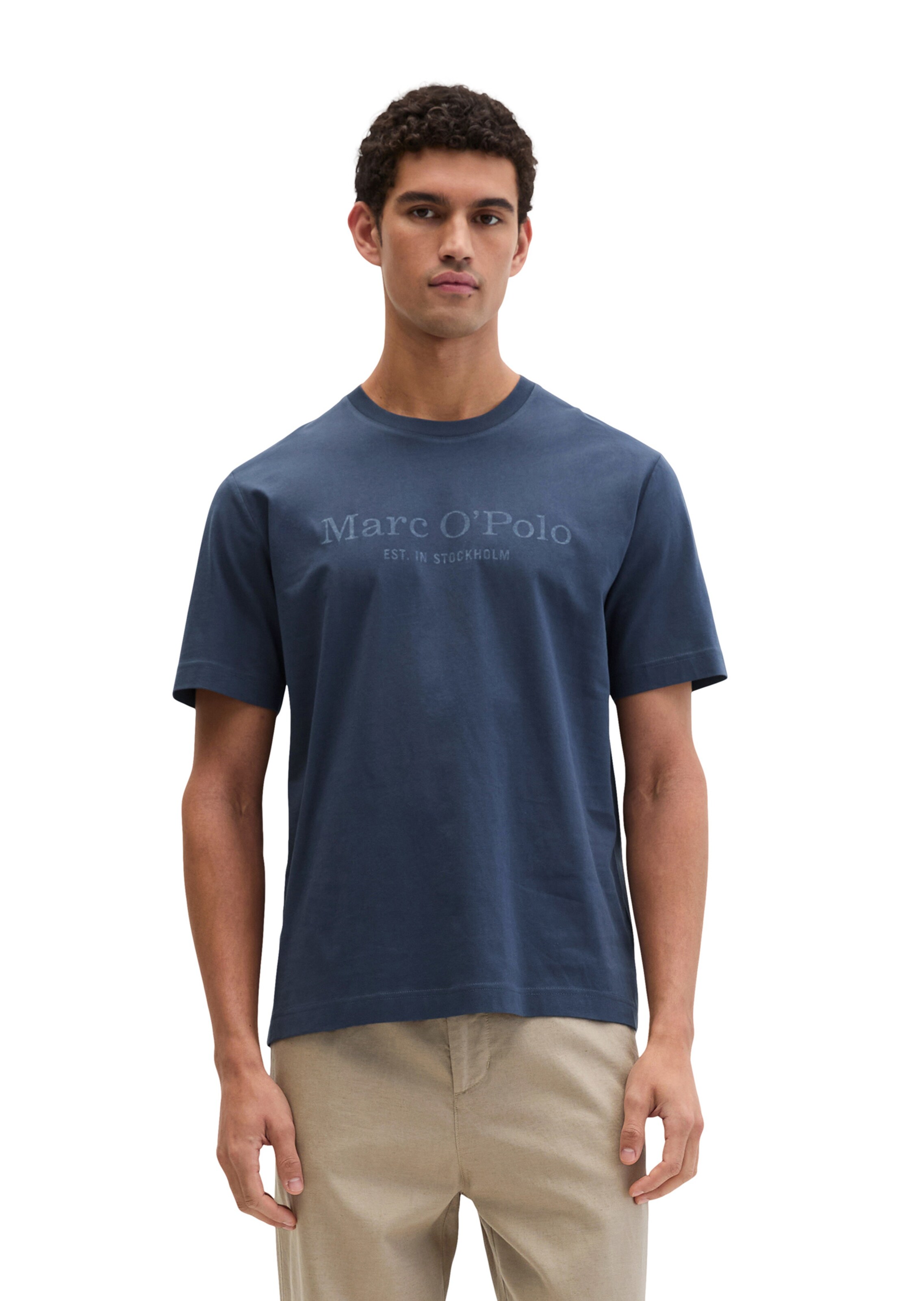 Marc O'Polo Shirt in Grey: front