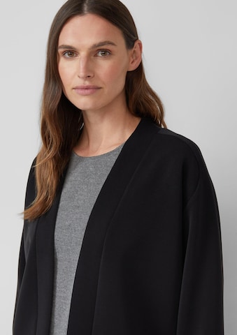 s.Oliver Sweatvest in Zwart