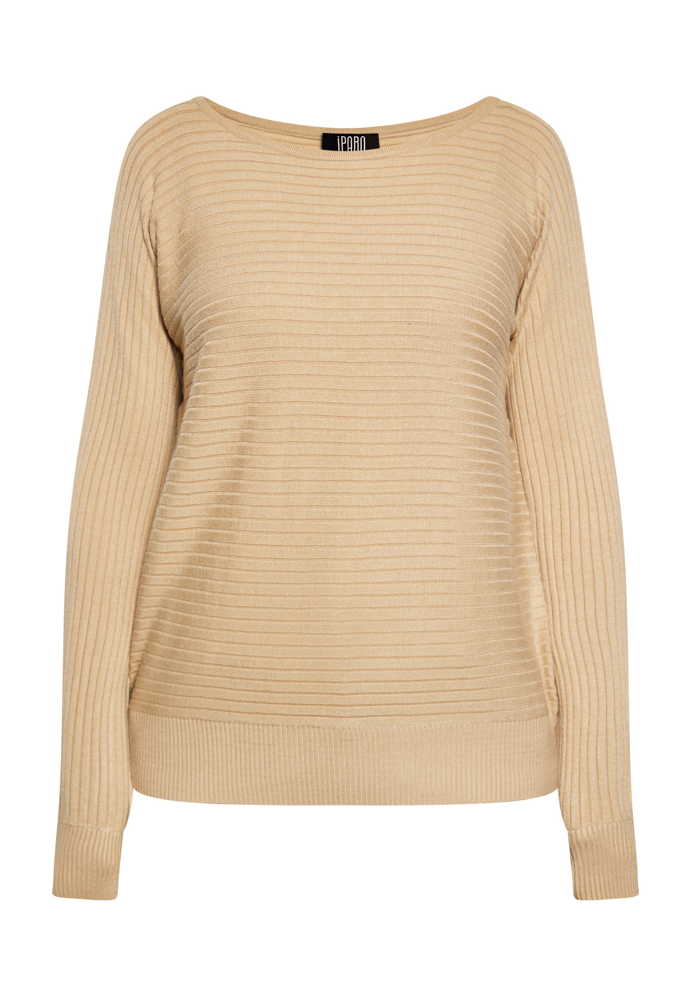 IPARO Sweater in Beige: front