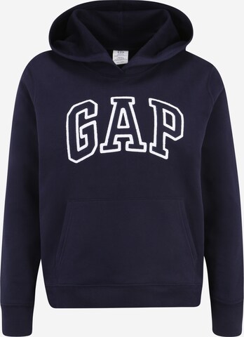 Gap Petite Sweatshirt in Blau: predná strana