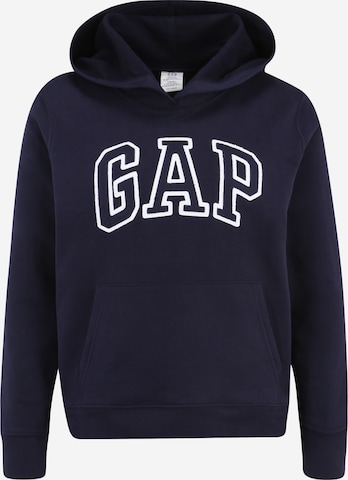 Gap Petite - Sweatshirt em azul: frente