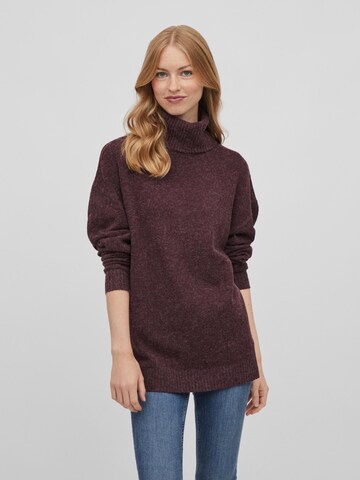 VILA Sweater 'HANNA' in Red: front