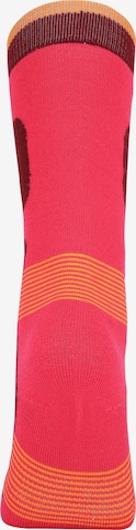 ZigZag Athletic Socks 'Tippy' in Red