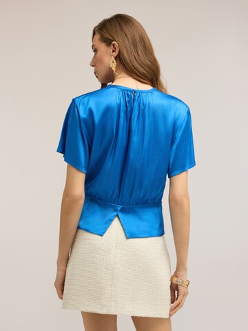MOTIVI Blouse in Blauw