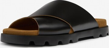 CAMPER Slippers ' Brutus ' in Black: front