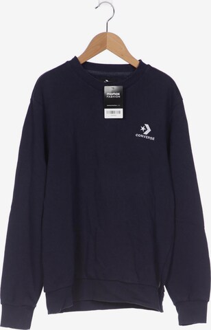 CONVERSE Sweater S in Blau: predná strana