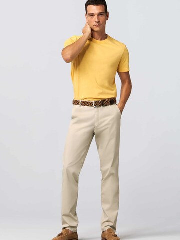 Regular Pantalon chino 'Oslo' MEYER en beige