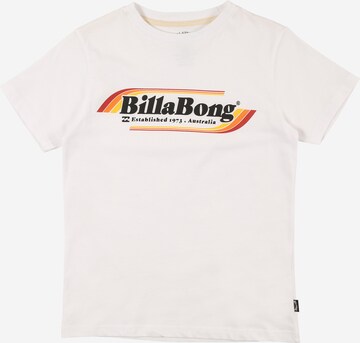 BILLABONGTehnička sportska majica 'SEVENTY' - bijela boja: prednji dio
