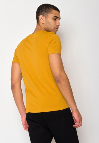 GREENBOMB Shirt 'Nature Car Surf' in Yellow