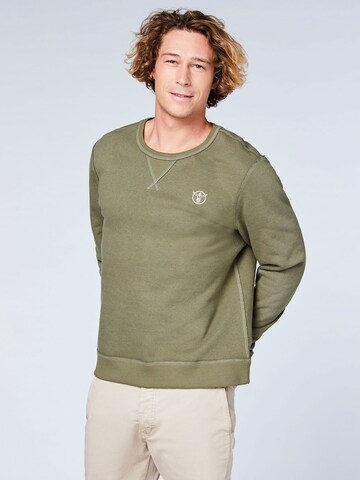 CHIEMSEE Regular fit Sweatshirt in Green: front
