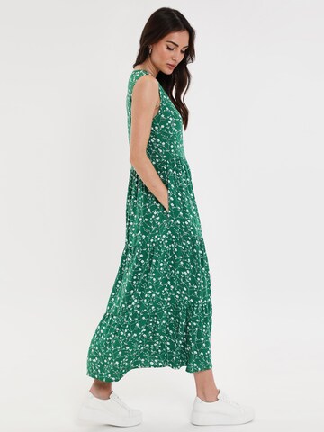 Robe d’été 'Rocks' Threadbare en vert