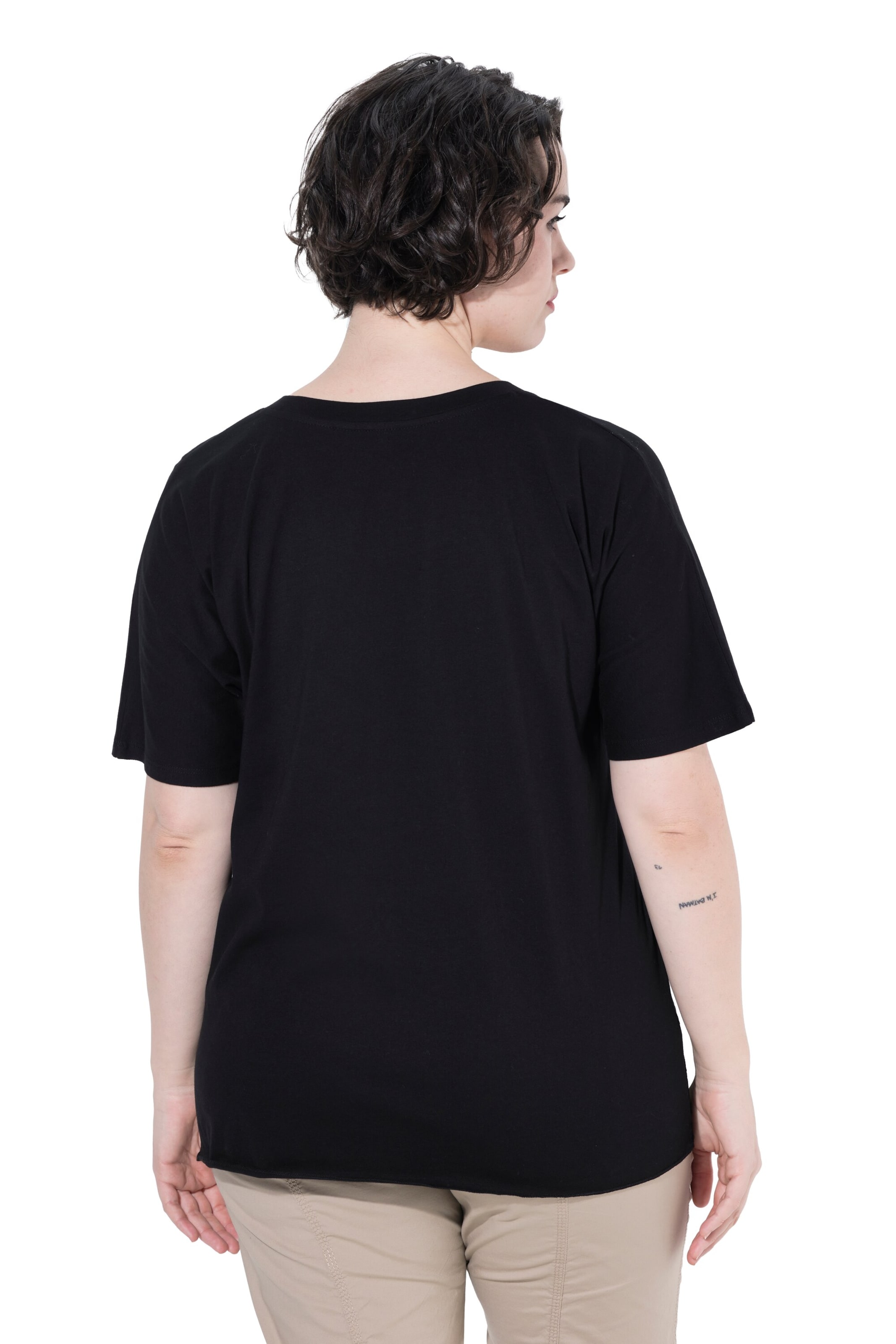 Ulla Popken Shirt in Schwarz