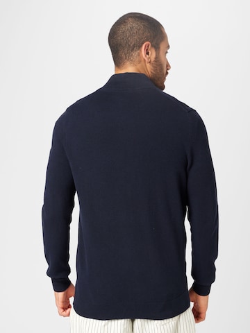 bugatti Knit Cardigan in Blue