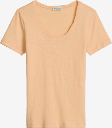 T-shirt Marc O'Polo en orange : devant