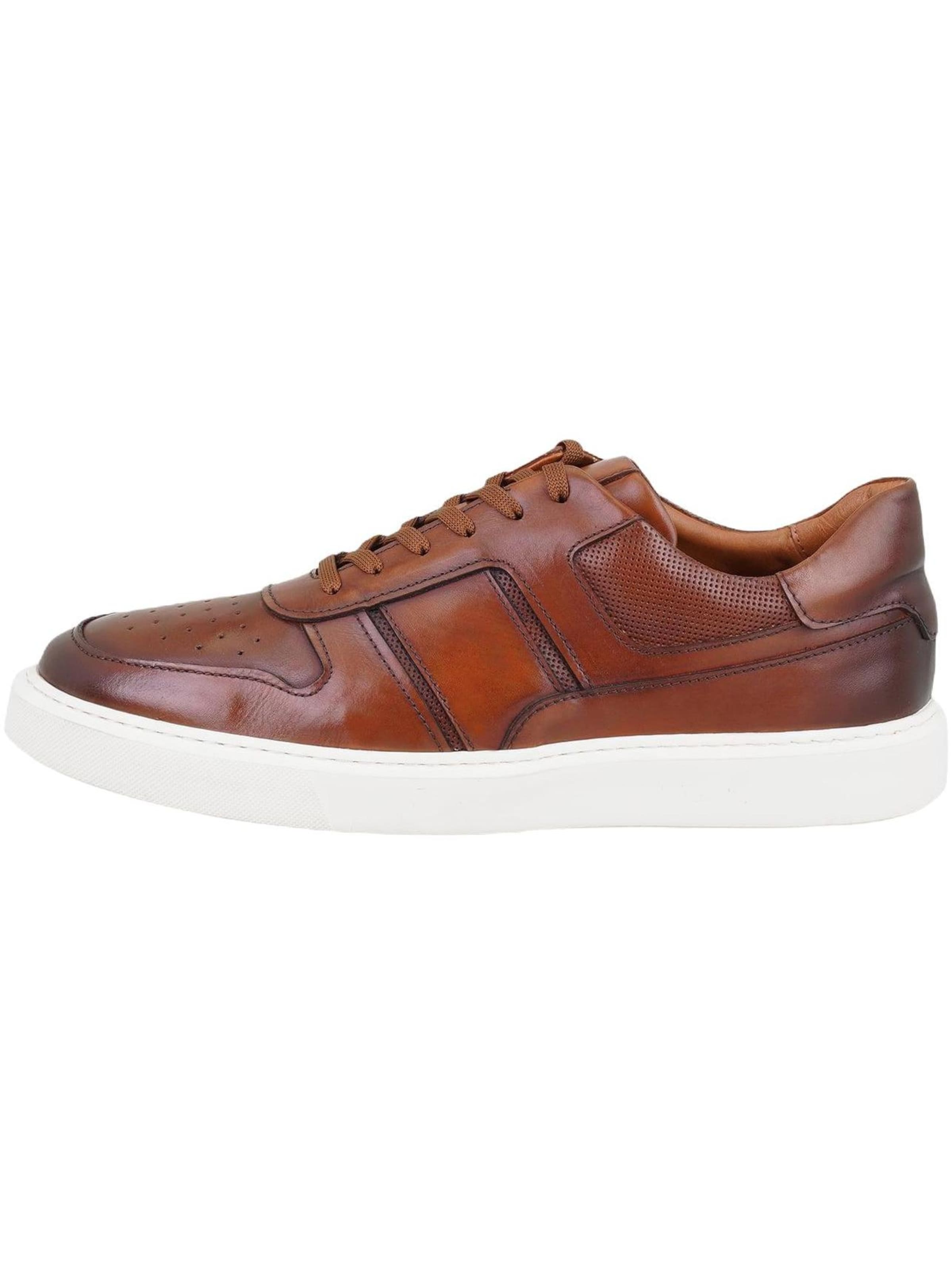 Desa Slip-ons 'Schnürschuhe' in Brown