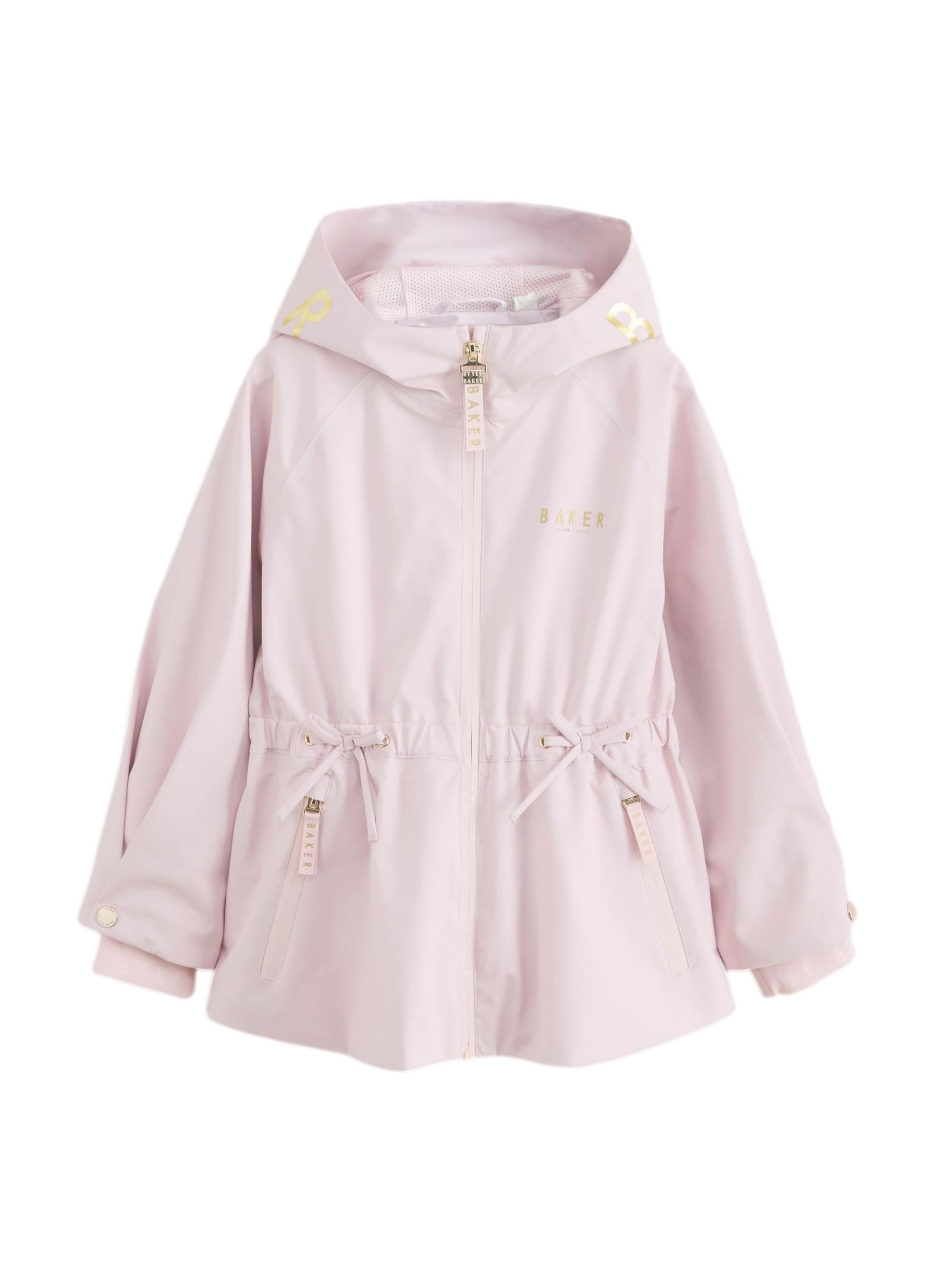 Baker by Ted Baker Пальто в Ярко-розовый: спереди