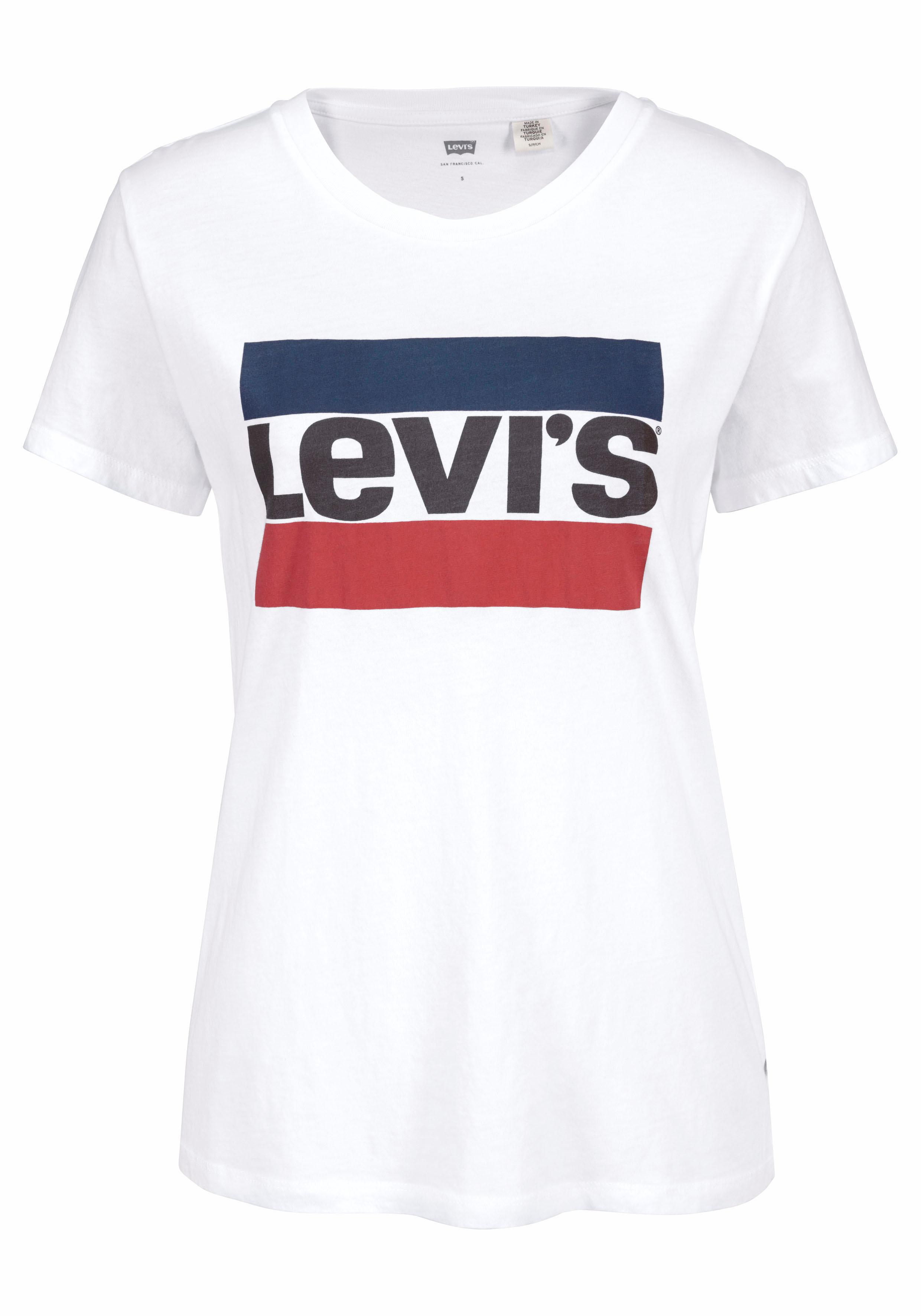 Unselected, Lewis, Levis T-Shirt, Weiß